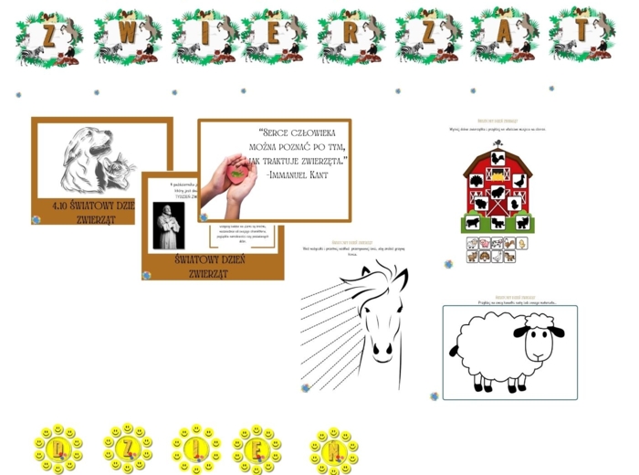 PAKIET MATERIAŁÓW NA PAŹDZIERNIK WEDŁUG KALENDARZA ŚWIĄT I DNI NIETYPOWYCH.
