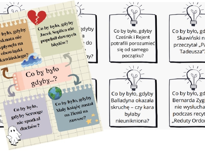Co by było, gdyby... Myślenie zamiast streszczania. Dyskusja zamiast nudy.