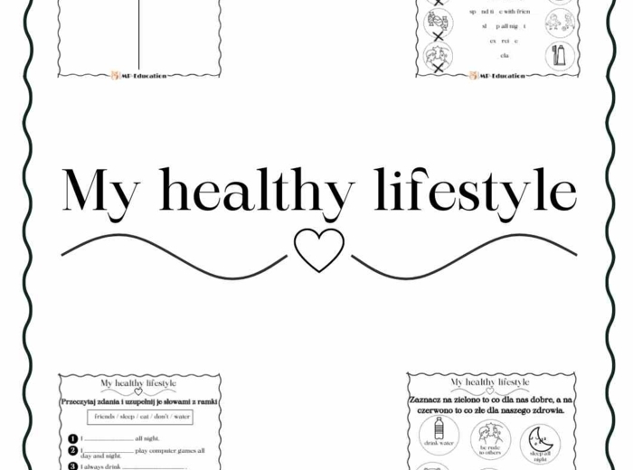 My healthy lifestyle - Mój zdrowy tryb życia