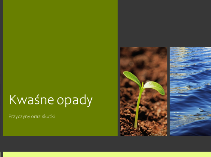 KWAŚNE OPADY