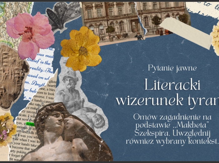 Literacki wizerunek tyrana.