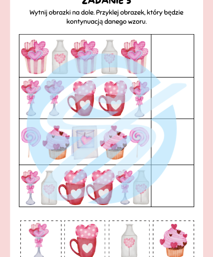 Walentynkowe karty pracy dla dzieci – zadania dla młodszych klas szkoły podstawowej