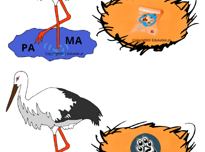 Czytanie z bocianem – nauka czytania