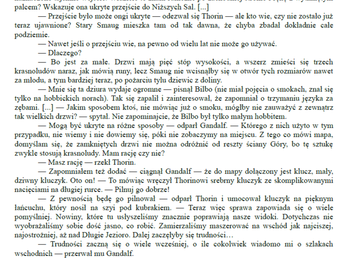 Egzamin ósmoklasisty – Arkusz z języka polskiego „Hobbit, czyli tam i z powrotem” | Pełny test z kluczem odpowiedzi