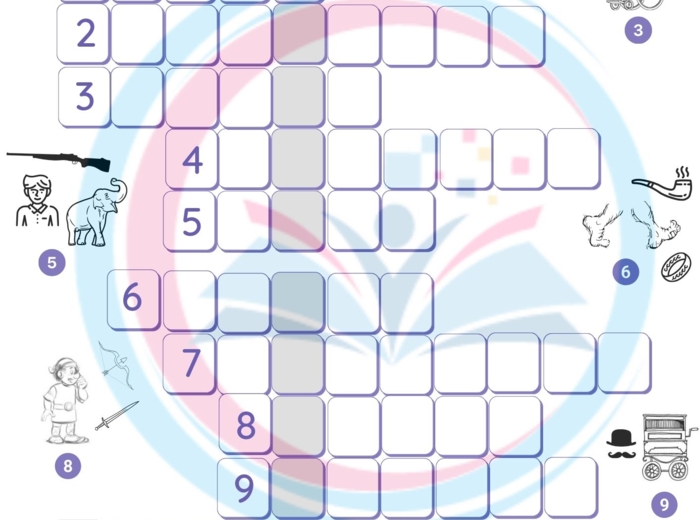 Krzyżówka literacka 4-6