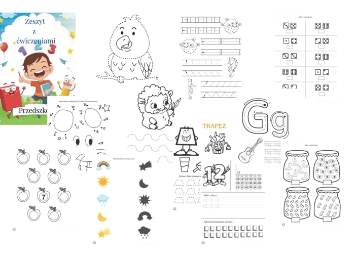 ZESZYT ĆWICZEŃ DLA PRZEDSZKOLAKÓW