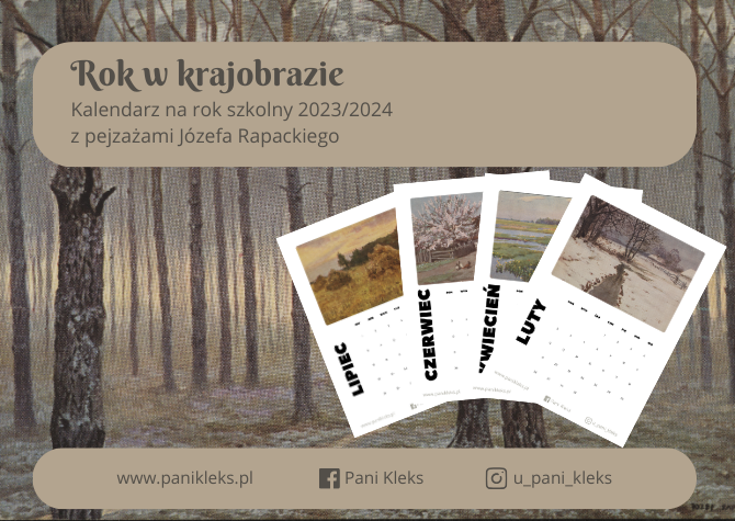 Rok w krajobrazie - kalendarz 2023/2024