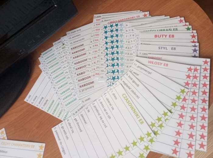 Zestaw E8 do "Kaboom!" Człowiek