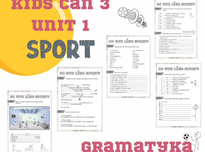 Kids can 3 unit 1 - gramatyka