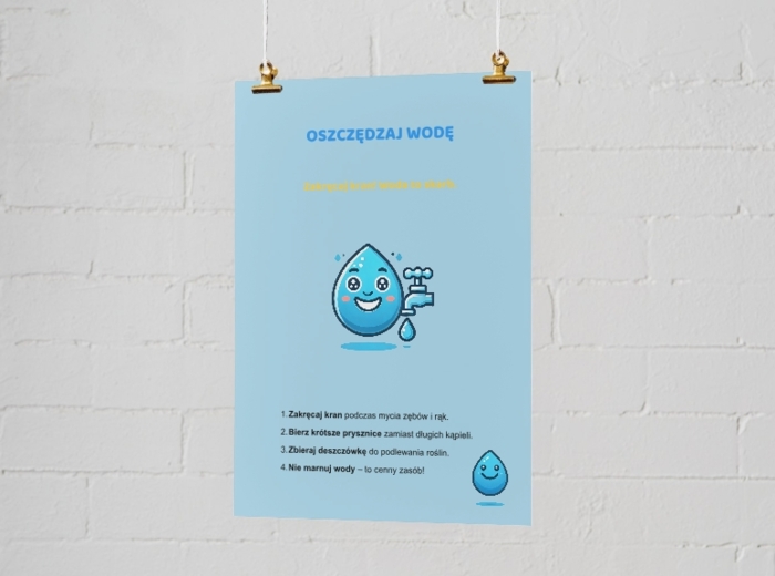 Proste plakaty z zasadami dbania o środowisko. Zasady "małego ekologa".