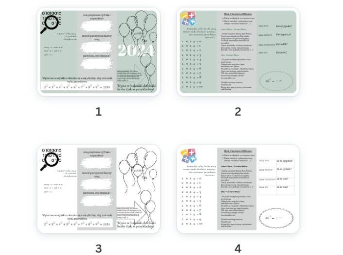 2024 rok - karta pracy