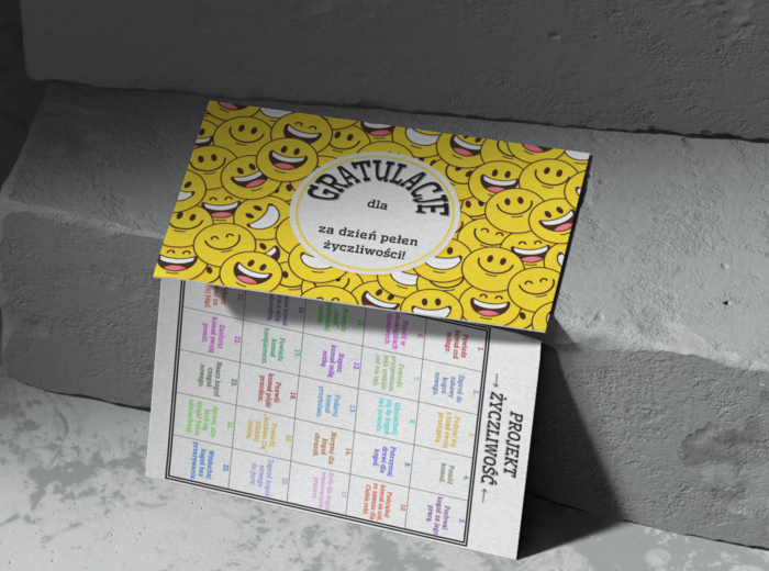 Dzień Życzliwości- zadania i dyplom