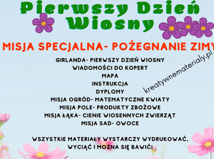 Pierwszy Dzień Wiosny - gra przygodowa