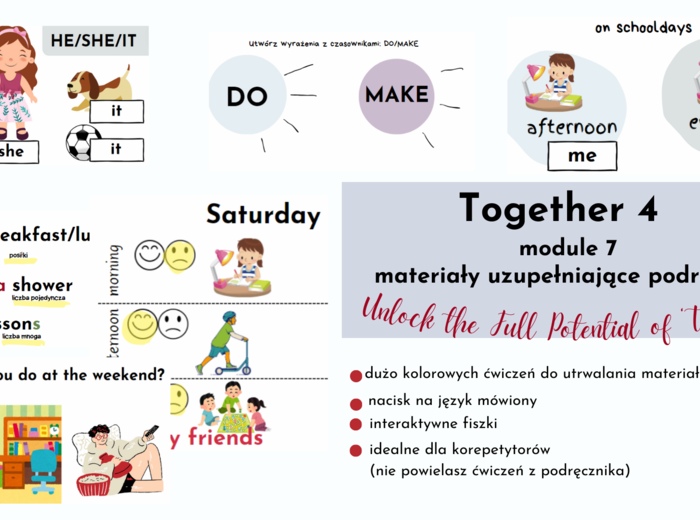 Together 4, unit 7, materiały uzupełniające/rozszerzające podręcznik, Present Simple