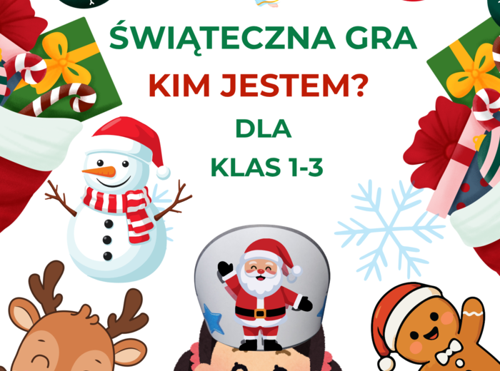 „Kim jestem?” — świąteczna gra, która ratuje klasową wigilijkę