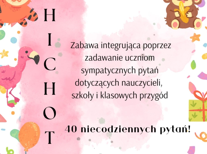 KLASOWE CHICHOTKI - integracja i kreatywność na początek roku szkolnego (i nie tylko...!)