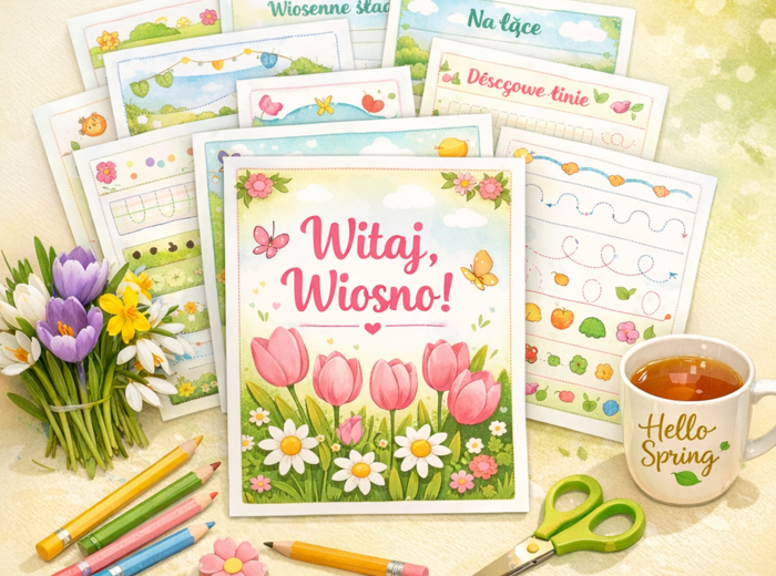 Karty pracy „Wiosna tuż-tuż”