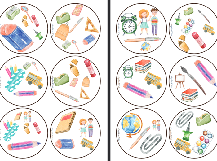 Dobble Back to school