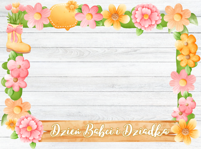 FOTORAMKA XXL DZIEŃ BABCI I DZIADKA