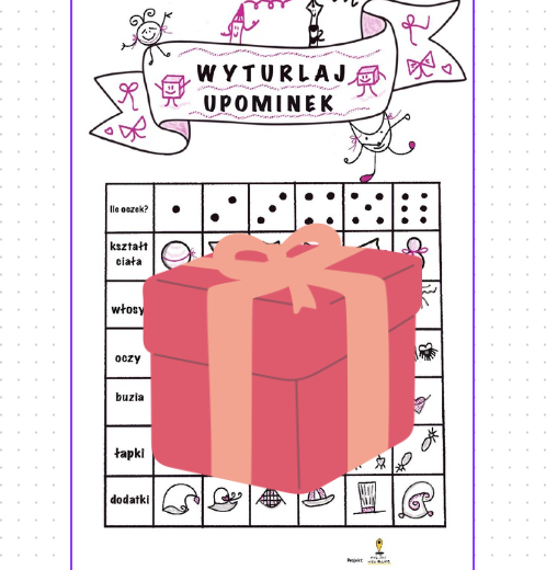 Wyturlaj upominek - zabawa rysunkowa