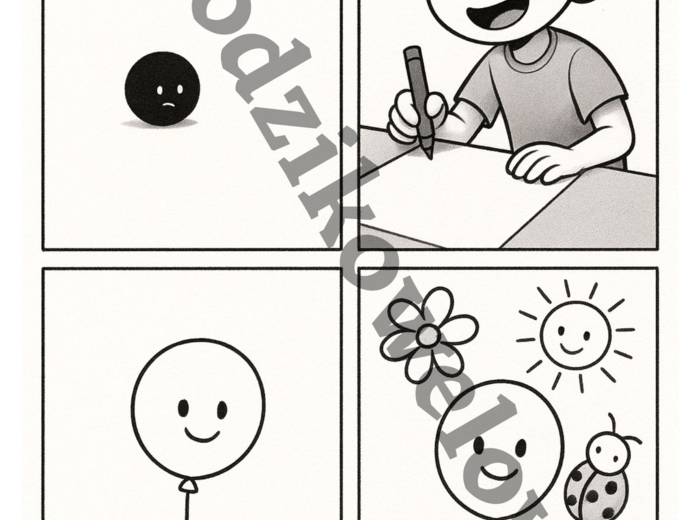 Magiczna kropka - materiał na Dzień Kropki