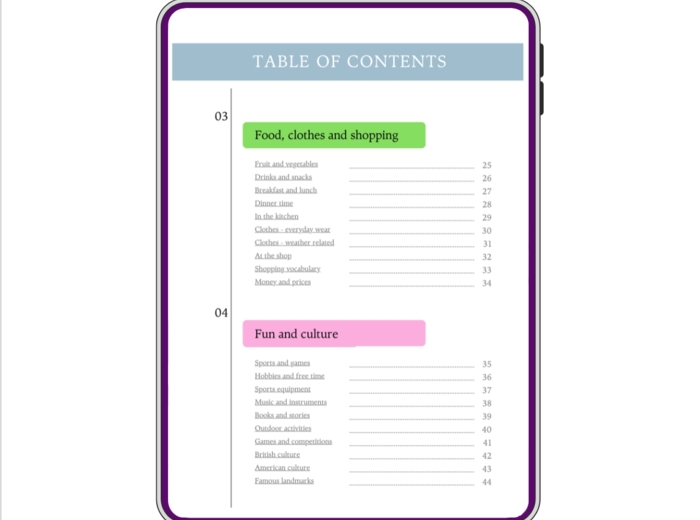 Angielski - 50 krzyżówek tematycznych na poziomie A1 / A2