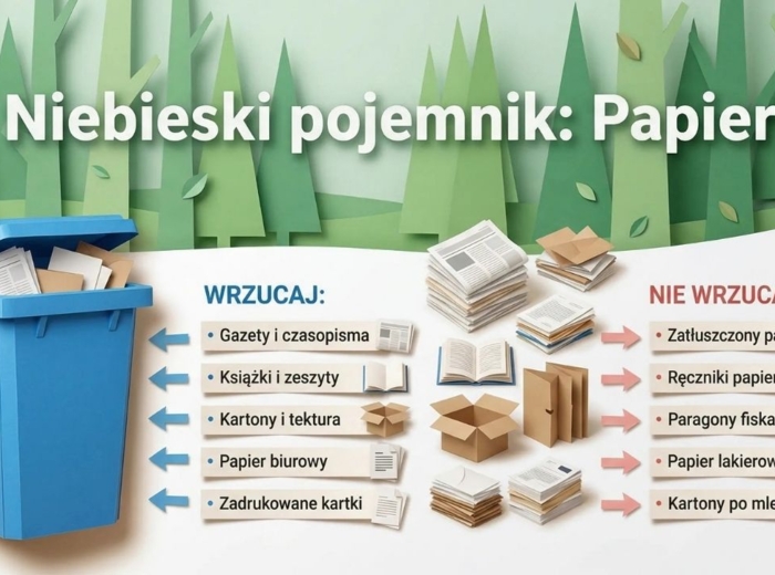 Recykling – segregacja odpadów i drugie życie śmieci (gazetka szkolna / prezentacja)