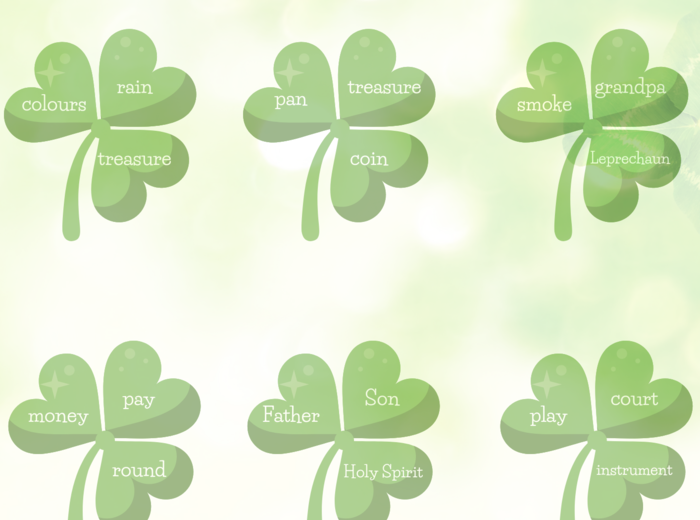 ST.PATRICK’S GREEN SET.