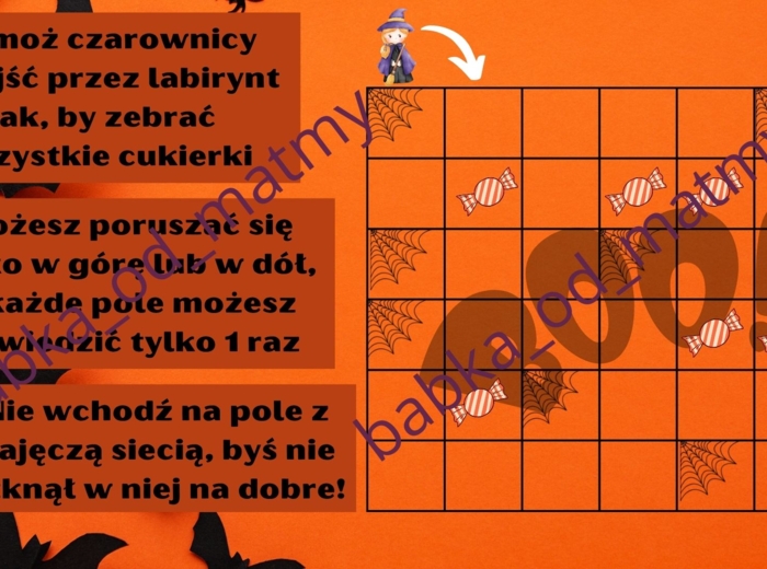 Halloweenowe kodowanie dla kl. 1 - 3