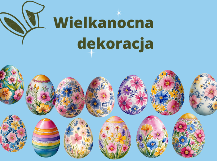 Wielkanocna dekoracja do sali – Pisanki