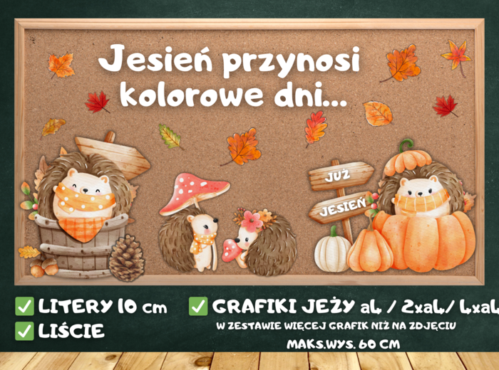 JESIEŃ PRZYNOSI KOLOROWE DNI - GAZETKA SZKOLNA