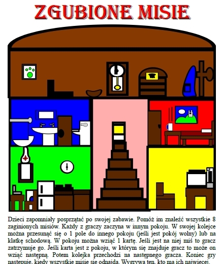 Zgubione misie – Gra planszowa