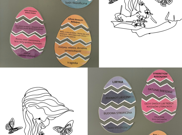 Wielkanocne rodzaje literackie - język polski - E8