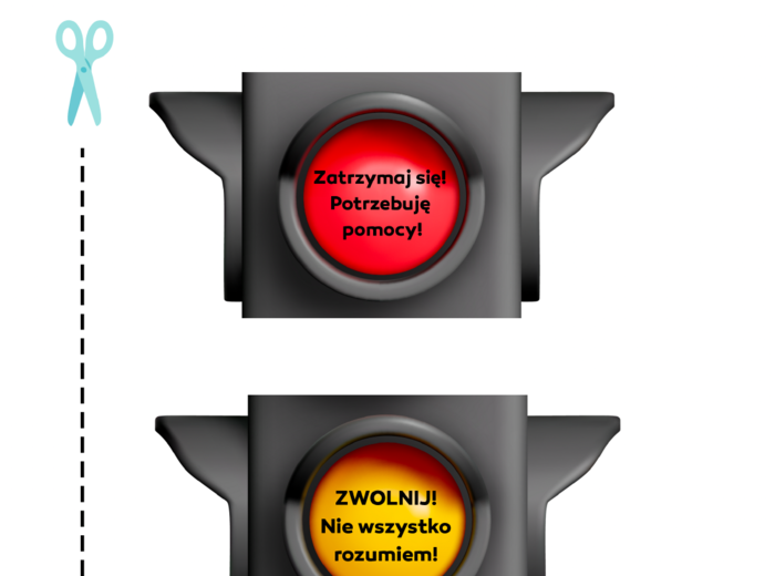 Proste narzędzie feedbacku „Czy to rozumiem?” - ŚWIATŁA (informacja zwrotna)