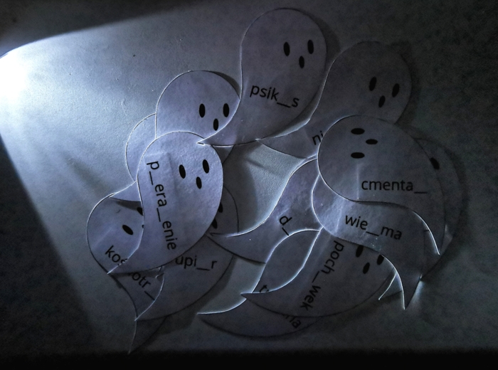 Halloween - ortografia - duchy