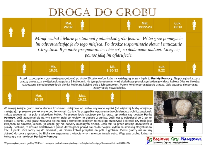 Droga do grobu – Gra planszowa