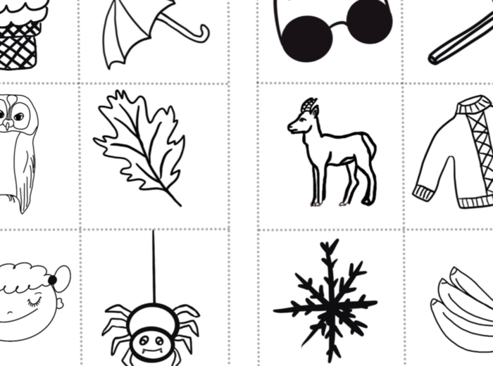 Zestaw ćwiczeń - przeciwieństwa, percepcja wzrokowa, orientacja