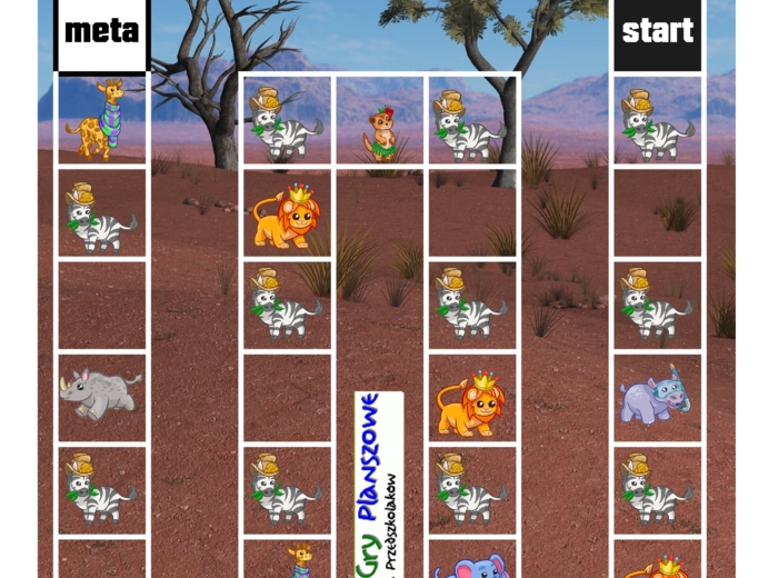 Zebry – Gra planszowa