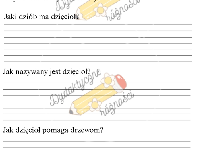 Wiosenne ptaki - 5 tekstów na czytanie ze zrozumieniem KLASA 1. (Wróbelek Felek, Gniazdo na drzewie, Zwinne jaskółki, Leśny lekarz, Kukułka).