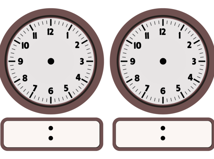 Zegarek - nauka godzin i minut