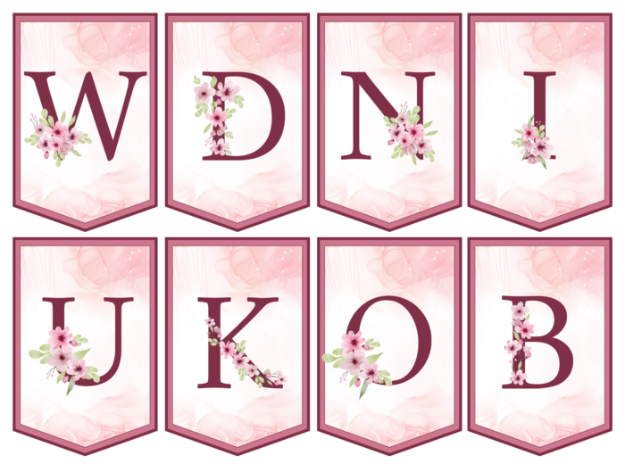 Dekoracja W DNIU KOBIET życzenia pdf