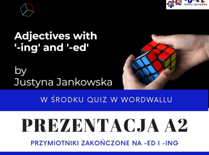 Przymiotniki zakończone na -ed i -ing