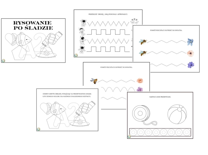 RYSOWANIE PO ŚLADZIE