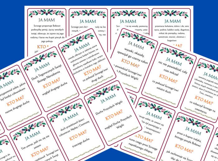Ja mam… Kto ma…? - "OPOWIEŚĆ WIGILIJNA"