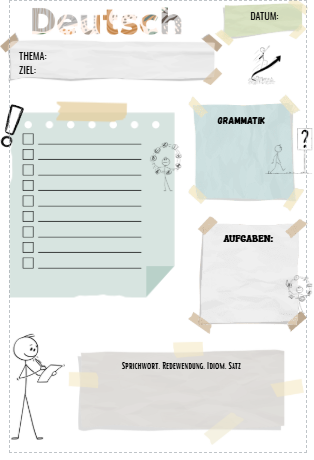 organizacja lekcji j. niemiecki