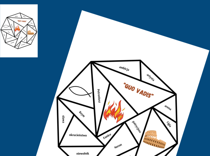 "QUO VADIS" – układanka – puzzle – egzamin – powtórka