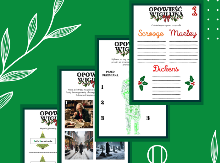 "Opowieść wigilijna" - stacje zadaniowe