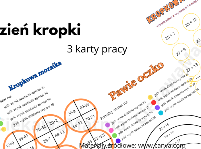 Dzień Kropki i Matematyka