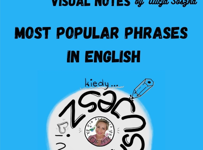 Most popular phrases in English by Alicja Soszka