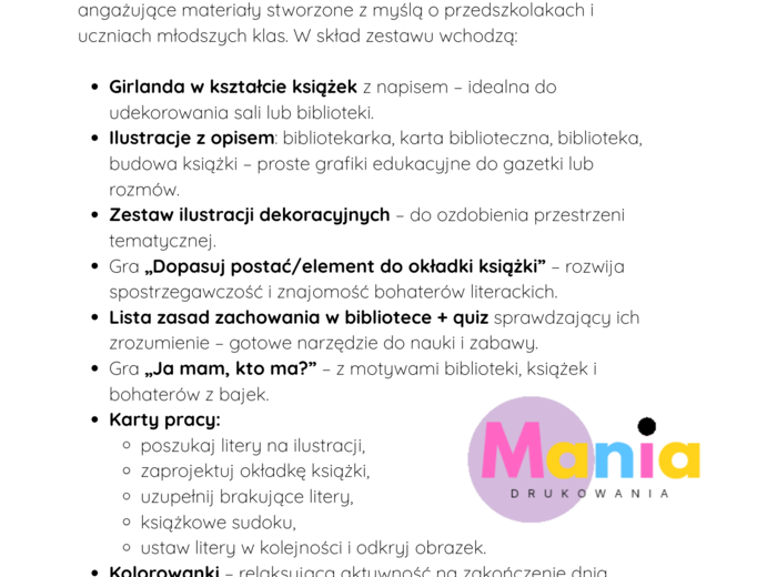 Dzień Bibliotekarza i Bibliotek